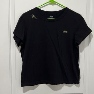 Vans cropped tee